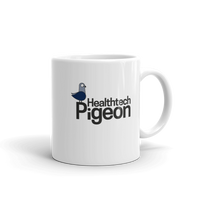 White glossy mug